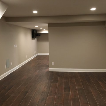 Chester basement renovation