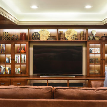 Comfortable Relaxed Man Cave