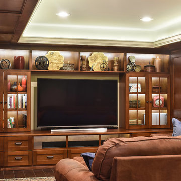 Comfortable Relaxed Man Cave