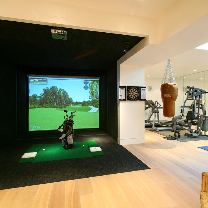 Basement Gym - Photos & Ideas | Houzz