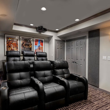 Contemporary Basement