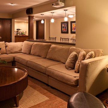 Contemporary Lower Level