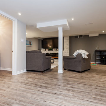 Courtice - Finished Basement Renovation