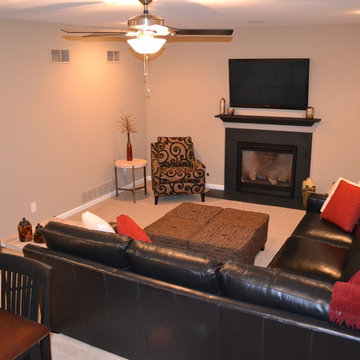 Cozy Lower Level Living Room