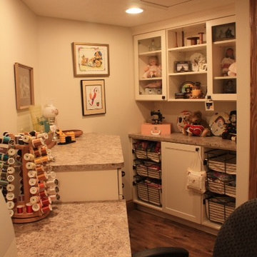 Craft and sewing room