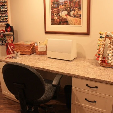 Craft and sewing room
