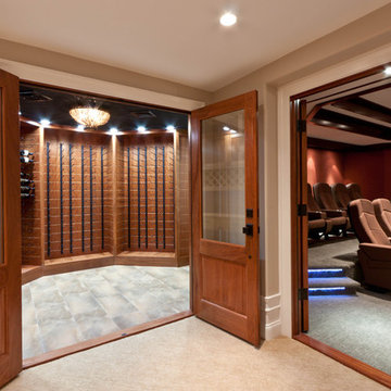 Custom Baseament for the Audiophile, the Oenophile, and the Exercise Enthusiast