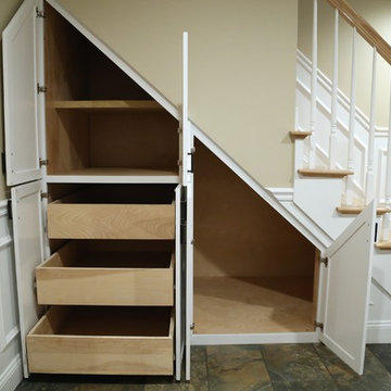 Custom Basement Mudroom - Ashland, MA