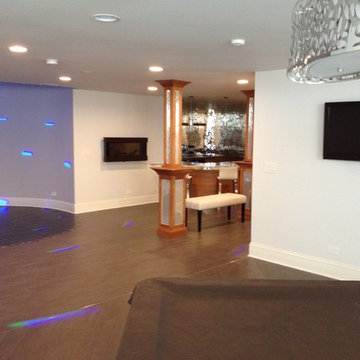 Custom Home Theater and Entertainment Space