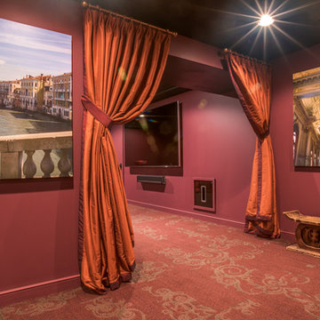 Custom Mt Airy Home Theater