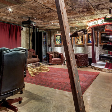 Dallas High End Man Cave