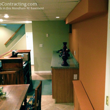 Deep, Bold Paint Colors & Accent Walls in Mendham Brookside, NJ 07926