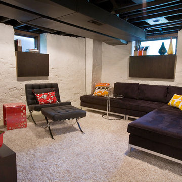 Duncan Avenue Basement Renovation