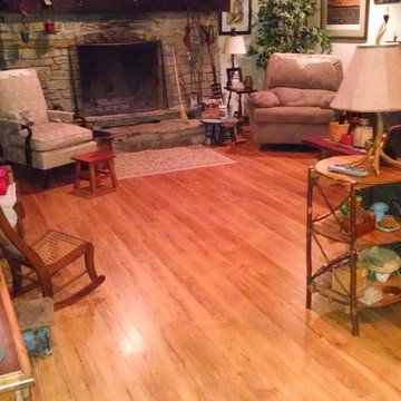 Dutch Hollow Hardwood Floor and Stairs