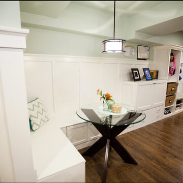 E-designed Finished Basement for Sweet Family