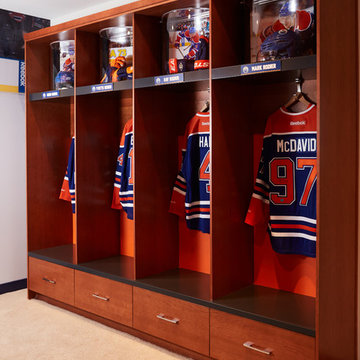 Edmonton Oilers® Fan Cave Coventry Homes