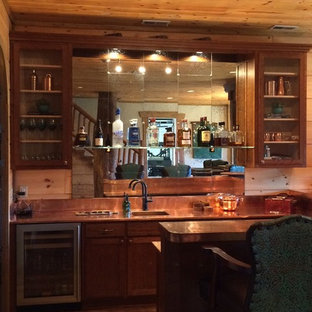 Englewood - Antique Mirror Backsplash