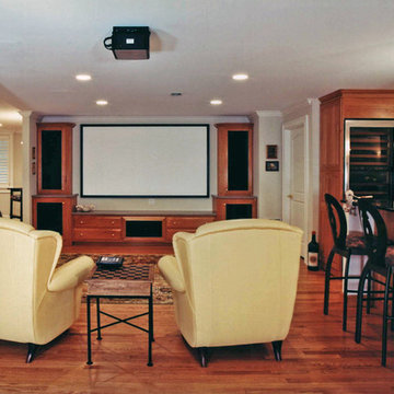 Entertainment Areas - Basements, Home Theaters, Gyms, Bars and Wine Cellars