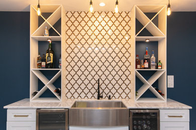 Basement - contemporary basement idea in Philadelphia