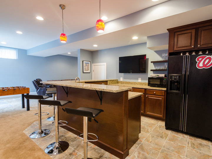 Transitional Basement - Walk Out