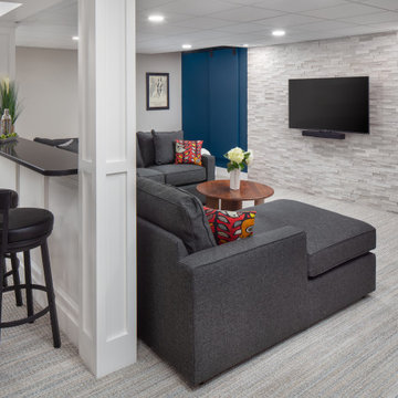 Family Space for TV, Movies and a Libation or Two!