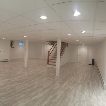 Finished Basement and Garage