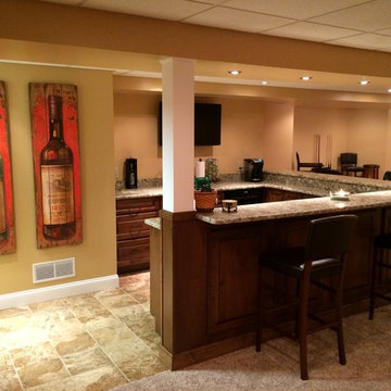 Finished Basement- Bar, Bath, Office, Exercise, Media, Pool Rooms