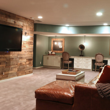 Finished Basement - Traders Point, Indianapolis