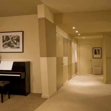 Finished Basement with Music Studio