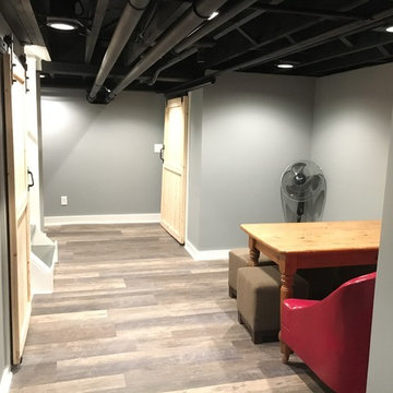 Fresh Look For A Newly Renovated Basement
