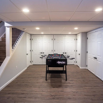 From Storage Room to Fun Family Room: A Basement Remodel