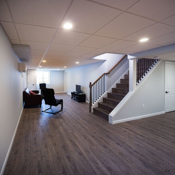 From Storage Room to Fun Family Room: A Basement Remodel