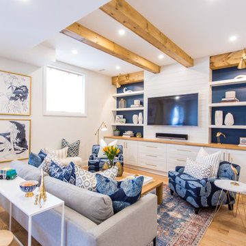 Functional and Beautiful Basement Renovation, April 2018