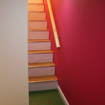Funky Basement Office