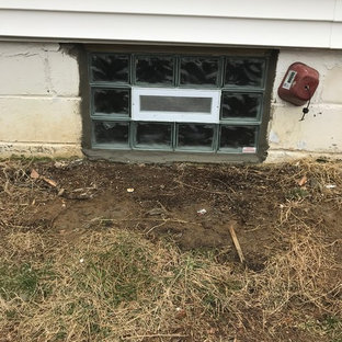 Glass block window install