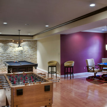 Great Falls Basement - Pool & Sitting Area