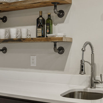 Industrial Basement Renovation