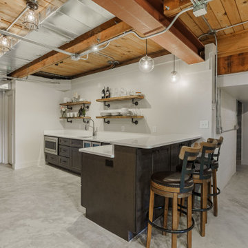 Industrial Basement Renovation