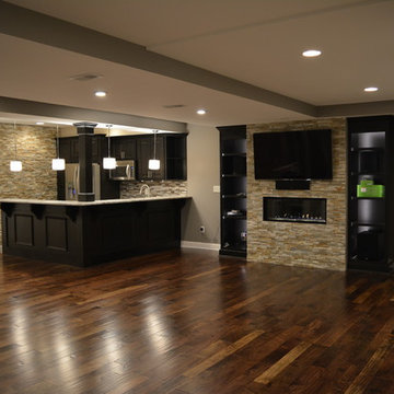 Harleysville Finished Basement in Montgomery County