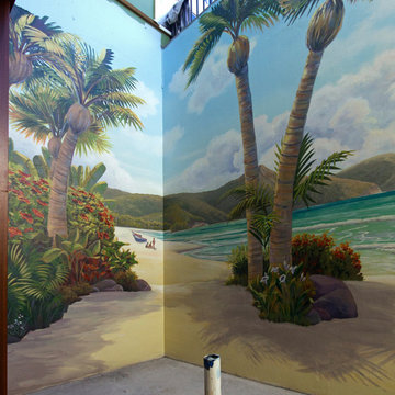 Hawaiian Beach Wall Mural