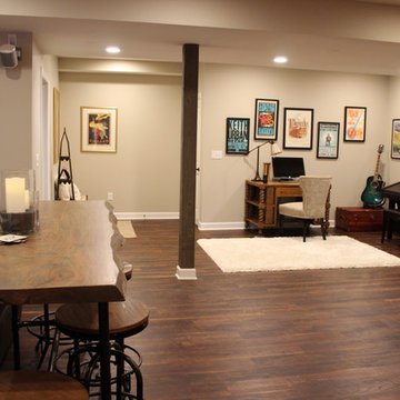 Home Bar and Recreation Room