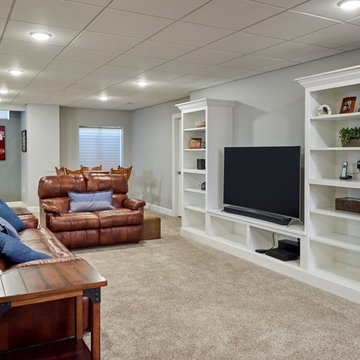 Home Remodeling in Creve Coeur, MO | Built-Ins | Entertainment Basement