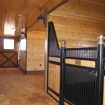 Horseshoe Bay European Style Horse Barn