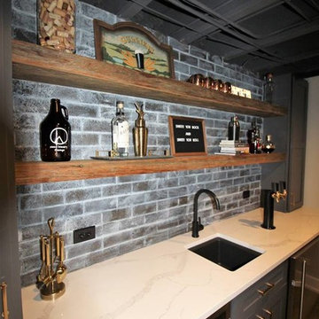 Industrial Basement & Bath