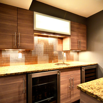Industrial Basement Bar