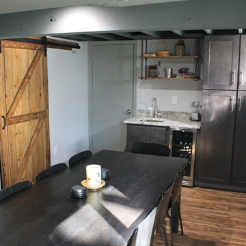 Industrial Basement Remodel
