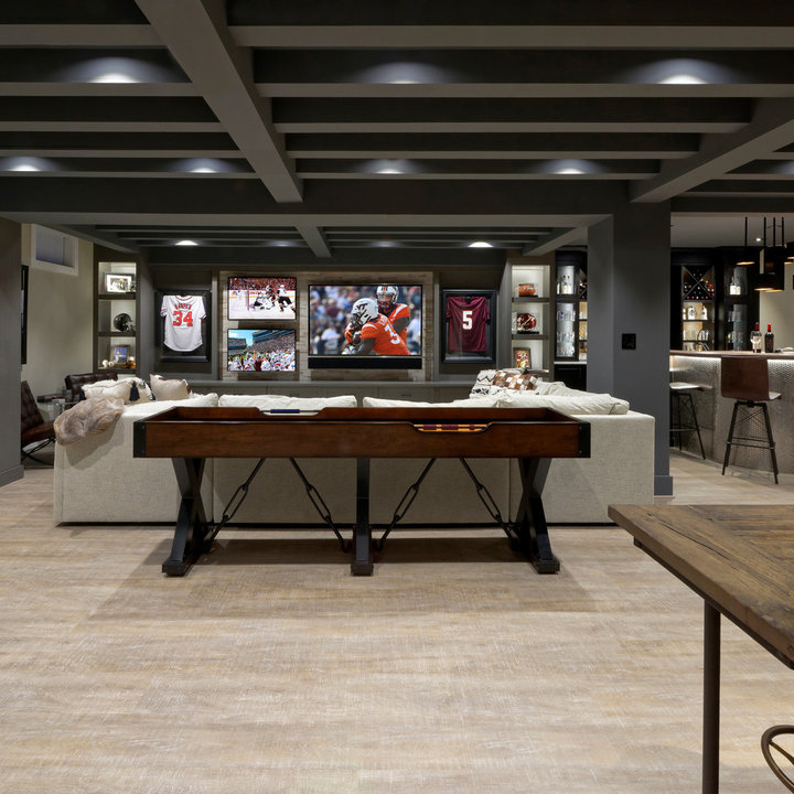 Sport Themed Basement Photos & Ideas Houzz