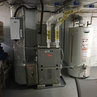 Installation of a hybrid system gas furnace with a heat pump.