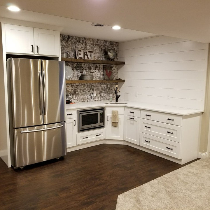 L Shaped Basement Photos & Ideas Houzz