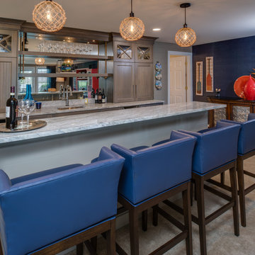 Lake House Retreat - Lower Level Bar